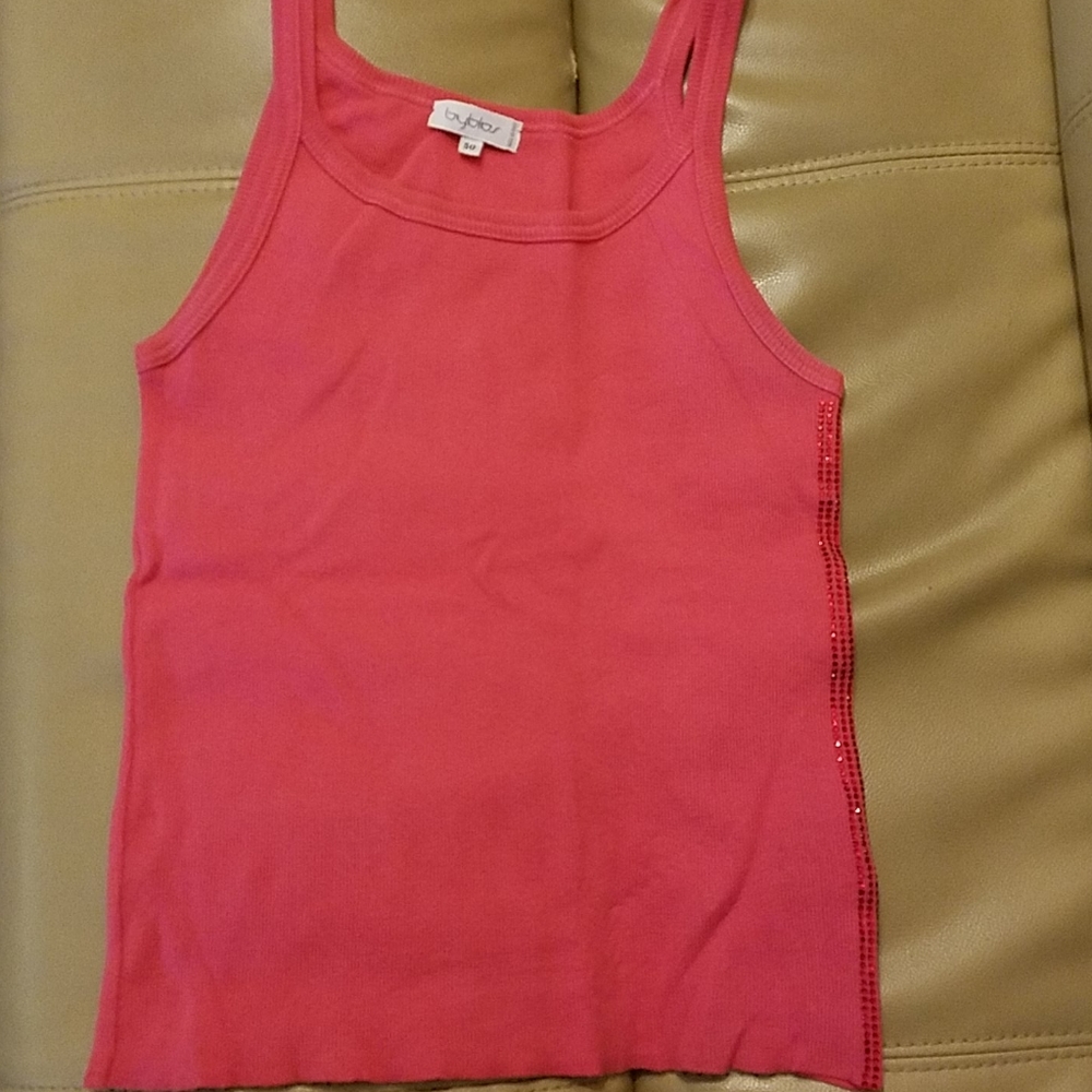 VINTAGE BYBLOS TANK TOP WITH RHINESTONES